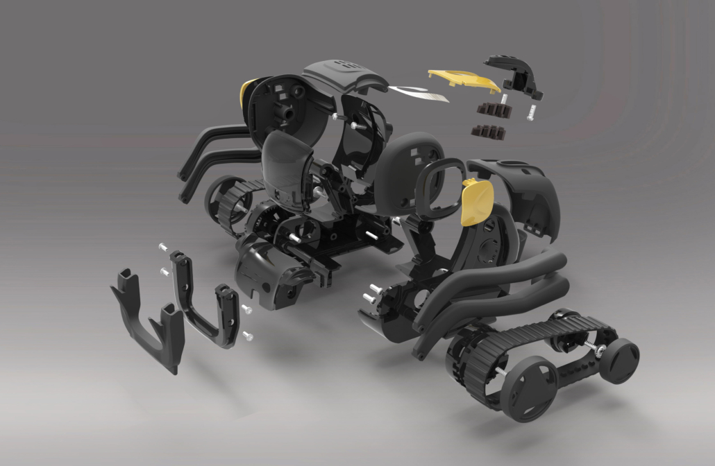 And how this looks as solid objects